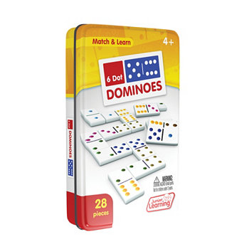 Six Dot Dominoes - обучающая обучающая игра Junior Learning