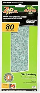 ALI INDUSTRIES 7242 80 Grit Sand Sheet, 6-Pack Ali Industries