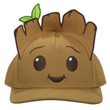 Men's Marvel's Guardians of the Galaxy Groot 3-D Cosplay Snapback Hat Licensed Character