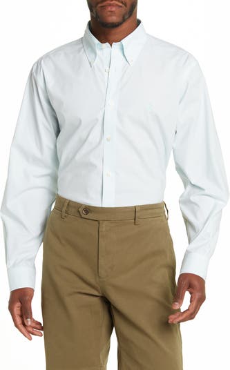 Рубашка Regent Fit из ткани Borad с пуговицами спереди Brooks Brothers