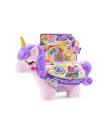 Kid's Unicorn Party Playset Polly Pocket