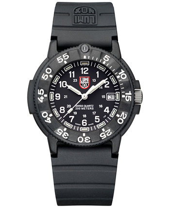 Мужские швейцарские оригинальные часы Navy Seal EVO Series Military Dive с черным каучуковым ремешком 43 мм Luminox