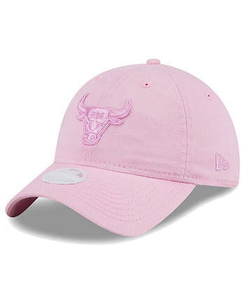 Women's Pink Chicago Bulls Colorpack Tonal 9TWENTY Adjustable Hat New Era