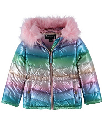 Куртка-парка с эффектом металлик для девочек Big Girls S Rothschild & CO