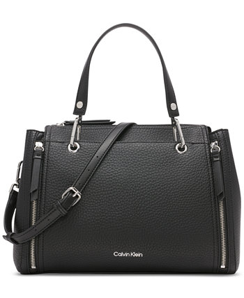 Сумка-портфель Garnet с тройным отделением и застежкой-молнией сверху Calvin Klein