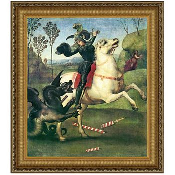 Saint George Fighting the Dragon, 1505: Medium Design Toscano