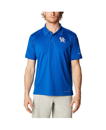 Men's Royal Kentucky Wildcats PFG Tamiami Omni-Shade Polo Shirt Columbia