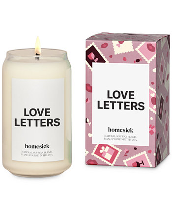 Свеча Love Letters, 13,75 унций. Homesick Candles
