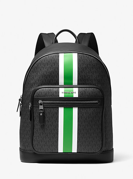 Рюкзак в полоску с логотипом Hudson Michael Kors