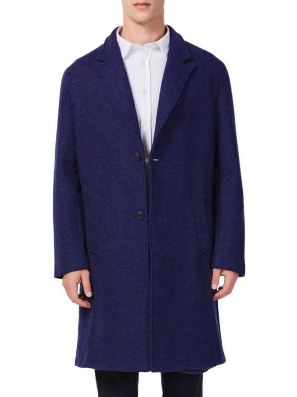 Однотонное шерстяное пальто Hyden Yoo
