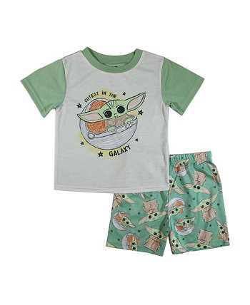 Пижамы для маленьких мальчиков, комплект из 2 предметов The Mandalorian