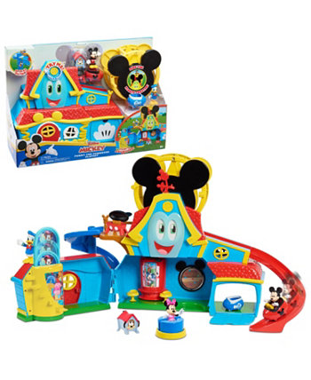 Игровой набор Disney Junior Mickey Mouse Funny the Funhouse с бонусными фигурками Sesame Street