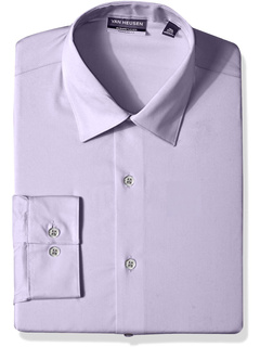 Классическая рубашка Always Tucked из однотонного эластичного материала стандартного кроя Van Heusen