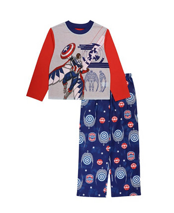 Пижамы для маленьких мальчиков, комплект из 2 предметов Avengers