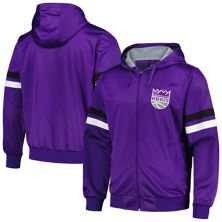 Мужская фиолетовая куртка с капюшоном G-III Sports by Carl Banks Sacramento Kings Contender с молнией во всю длину G-III Sports by Carl Banks