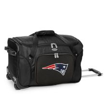 Denco New England Patriots 22-Inch Wheeled Duffel Bag Denco