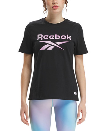 Женская Футболка Reebok С Градиентным Логотипом Reebok