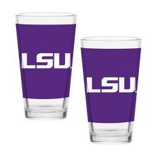 LSU Tigers Two-Pack Knockout 16oz. Pint Glass Set Unbranded