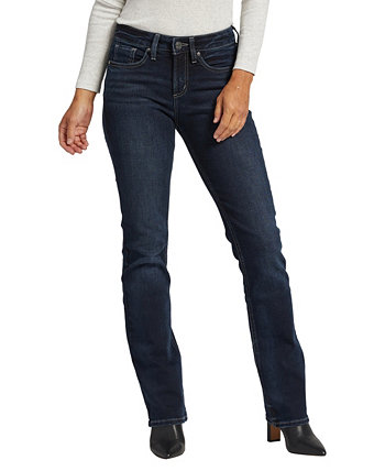 Женские зауженные джинсы Suki со средней посадкой Bootcut Silver Jeans Co.