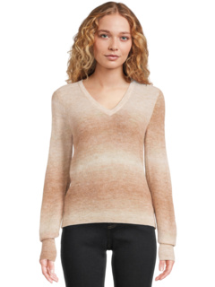 Женский Свитер Madewell Spacedye Lightweight Alpaca V-Neck Pullover Madewell