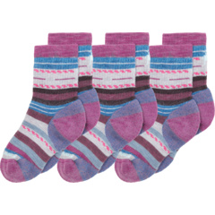 Носки Hike Full Cushion Margarita Crew Socks, 3 шт. (для малышей/маленьких/больших детей) Smartwool Kids