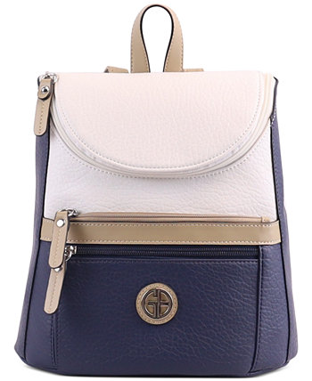 Небольшой рюкзак с застежкой-молнией Tri-Colorblock, созданный для Macy's Giani Bernini
