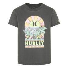 Футболка с рисунком Hurley Sunset для девочек 7–16 лет Hurley