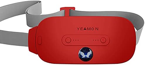 Back or Belly Heating Pad, Electric Waist Belt Device with 3 Heat Levels and 3 Massage Modes, Portable Cordless Fast Heating Pad for Women and Girl Yeamon