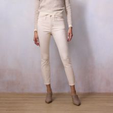 Женские узкие брюки до щиколотки с высокой посадкой LC Lauren Conrad LC Lauren Conrad