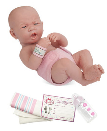 Кукла La Newborn First Yawn 14 дюймов для девочек JC Toys