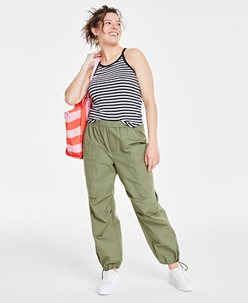 Women's Patch-Pocket Jogger Pants, Created for Macy's On 34th