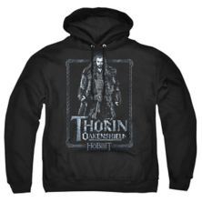 The Hobbit Thorin Stare Adult Pull Over Hoodie Licensed Character