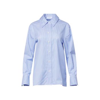 Zadi Pin-Striped Cotton Button-Front Shirt EQUIPMENT