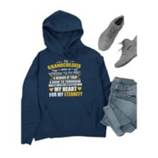 Women's My Grandchildren Are A Window To My Past A Mirror Of Today Hoodie Merchmallow