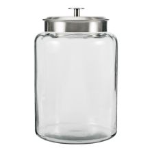 Anchor Hocking 2.5-Gallon Montana Jar with Brushed Metal Lid Anchor Hocking