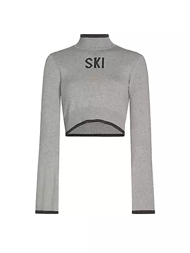 Женский Свитер YEAR OF OURS Ski Cropped Bell-Sleeve YEAR OF OURS