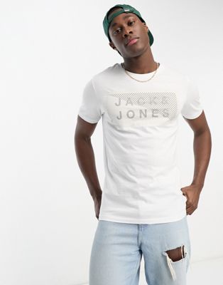 Белая футболка с логотипом Jack & Jones Jack & Jones