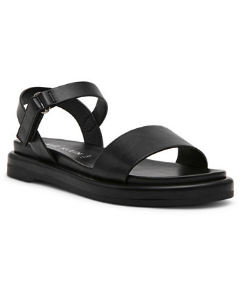 Women's Elani Round Toe Footbed Sandals Anne Klein