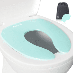 Jool Baby Folding Travel Potty Toilet Training Seat, Aqua Jool Baby