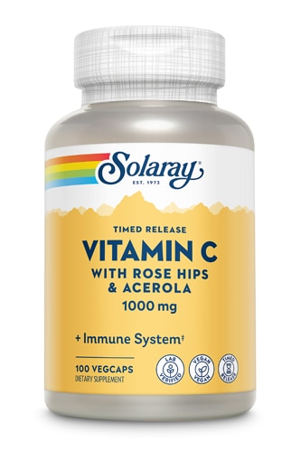 Solaray Витамин С - 1000 мг - 100 растительных капсул Solaray