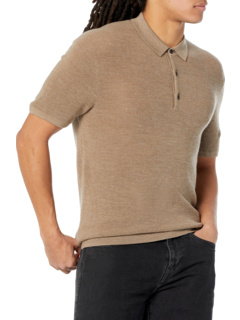 Мужская футболка-поло AllSaints Ivar Merino Short Sleeve AllSaints