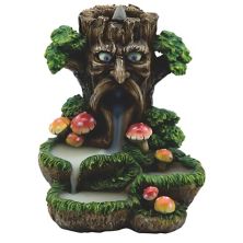 FC Design 6&#34;H Forest Mystic Spirit God Greenman Backflow Incense Holder Statue Fantasy Decoration Figurine Incense Burner F.C Design