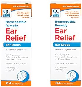 Quality Choice Homeopathic Ear Relief Drops (Капли) 0.4 FL oz (Унции) (1) Quality Choice