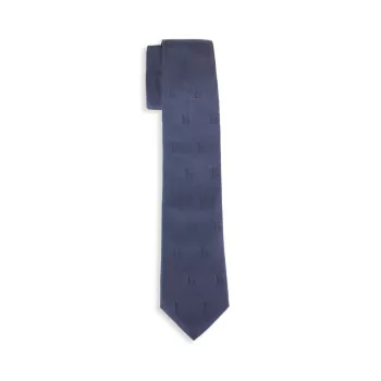 Little Boy's &amp; Шелковый жаккардовый галстук для мальчика Emporio Armani
