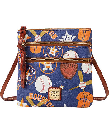 Сумка кросс-боди Dooney & Bourke Женская Houston Astros Game Day Triple Zip Dooney & Bourke