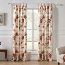 Greenland Home Wheatly Farmhouse Gingham Curtain Panels (Set of 2) with Tiebacks, 84-inch L Greenland Home Fashions
