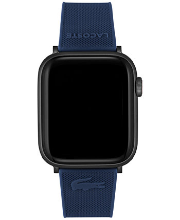 Petit Pique Blue Silicone Strap for Apple Watch® 42mm/44mm Lacoste