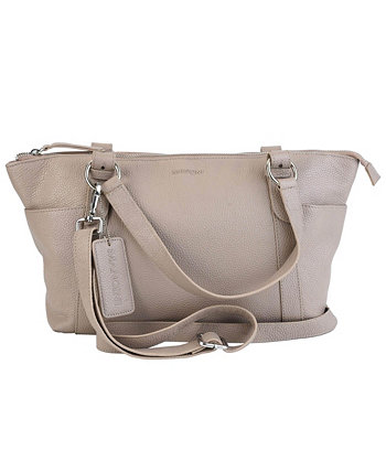 Pebble Amelia Leather Crossbody Handbag Mancini