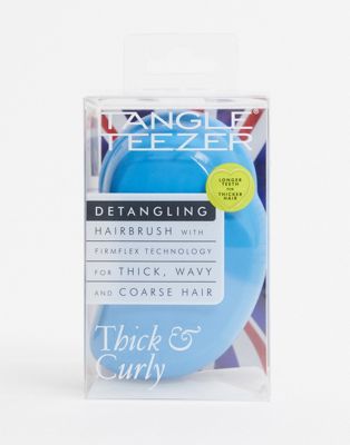 Расческа для распутывания волос Tangle Teezer – густая и вьющаяся, лазурно-голубая Tangle Teezer