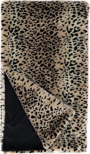 Плед из искусственного меха гепарда Signature Series DONNA SALYERS FABULOUS FURS